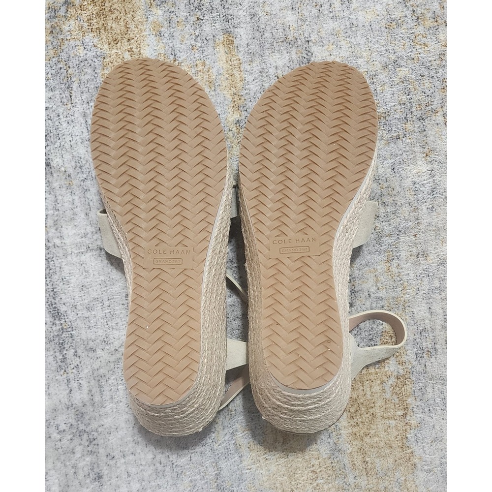 $170 Cole Haan Women's Cloudfeel Asbury Espadrille Wedge Sandals Sz 10B W35869 - Picture 6 of 9
